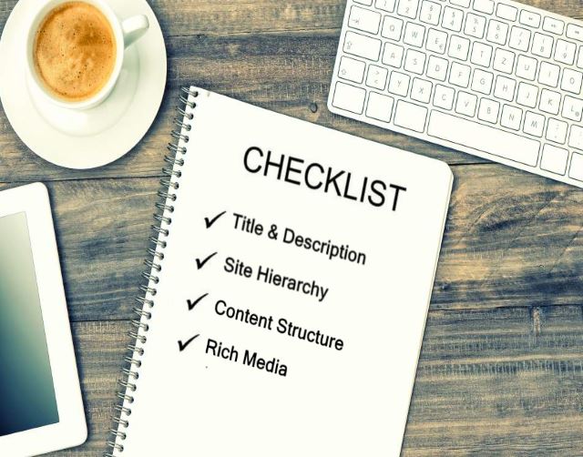 Ongoing SEO - SEO checklist